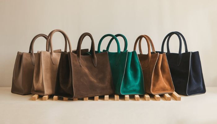 Suede Tote Bags